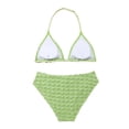 thumbnail image 5 of Gunia Girls Swimsuit 2 Piece Solid Color Bikini Teen Swimwear Water Activities Bathing Suit Swimsuits For Teen Girls 12-16 Years, 5 of 5