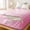 Babypink, variant on Satin Silk Zip On Fitted Sheets Twin Size 39X75 - Includes 2 Zip Sheets +1 Bottom Fitted Base - Fit's 16” In Deep Pocket - Easy to Use,Soft,Smooth -Fitted Sheet-White - Color