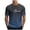 ZA H, variant on WAYUTE Mens Gradient Mountains Print Short Sleeve T Shirts Casual Crewneck Tee T-Shirts for Man Soft Breathable Daily Wear,L