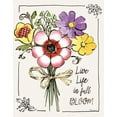 thumbnail image 2 of Gango Home Decor Contemporary Sunny Bouquets III & IV by Beth Grove (Ready to Hang); Two 16x20in Hand-Stretched Canvases, 2 of 5