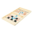 thumbnail image 2 of Juego de disco rápido de madera Juegos familiares de madera Juego de mesa familiar para interiores y exteriores Ajedrez 56x30x27cm, 2 of 9