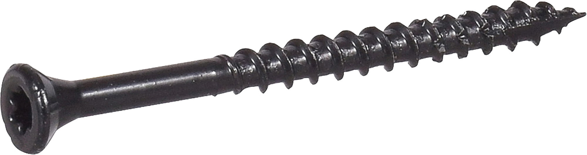 Deck Plus Wood and Deck Exterior Screws, Steel, Epoxy Finish, Black, Various Size, 335 pack