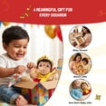 thumbnail image 4 of Peluche de panda Baby Hanuman musical de 18 cm, 4 of 7