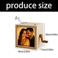 thumbnail image 2 of Photo Notebook Frame Animation, Unique Machine Mechanical Hand-cranked Notebook Picture Box with Photos That Can Play Songs,Unique Photo Gifts for Women Men, 2 of 8