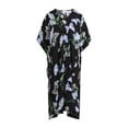 thumbnail image 3 of Joyspun Women’s Sleepwear Woven 46” Caftan Nightgown, S-4X, 3 of 5