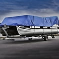 thumbnail image 2 of Budge 600 Denier Pontoon Boat Cover, Waterproof and UV Resistant Protection for Pontoons, Multiple Sizes, 2 of 8