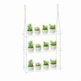 thumbnail image 1 of 3-Tier Window Plant Shelves 16 Inch, Acrylic Adjustable Hanging Floating Shelf, Window Sill Extender for Indoor Plants, 1 of 8
