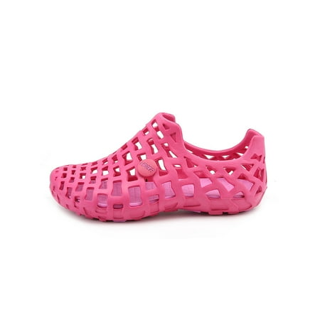 

Crocowalk Women s Shoes Low Top Flats Closed Toe Sandals Women Spring Non Slip Hollow Out Pink 8.5(W)/6.5(M)