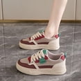 thumbnail image 7 of Casual Sneakers for Women Featuring a Retro Color-Blocked Mesh Design, with Thick Soles for Added Height, Breathable Material, And a Versatile Style Perfect for Students And Daily Commutes, 7 of 7