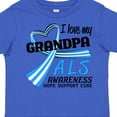 thumbnail image 4 of Inktastic I Love My Grandpa ALS Awareness Support, Care, Cure Boys or Girls Toddler T-Shirt, 4 of 5