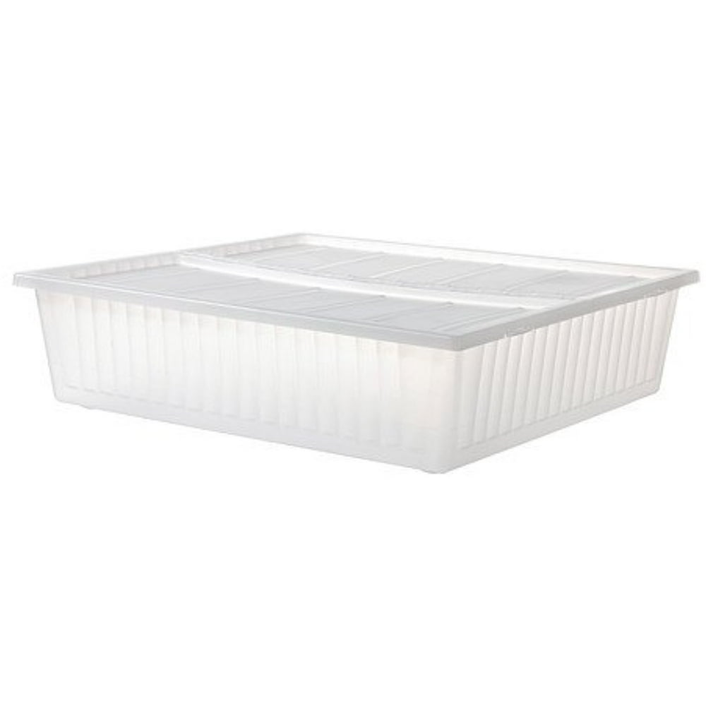 Ikea Underbed storage box, white , 25 5/8x27 1/2 " , 10210.8820.1412