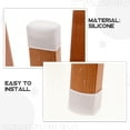 thumbnail image 5 of ULTNICE Furniture Feet Protectors Desk Leg Protective Cover Silicone White 20Pcs 1.4*1.4*1In, 5 of 6