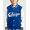 Blue, variant on Boys Varsity Baseball Jacket Color Block Letter Embroidered Button Bomber Coat for Teen Boys 7-15 Years