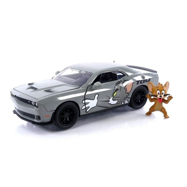 Coche fundido Jada Toys Tom y Jerry 2015 Dodge Challenger
