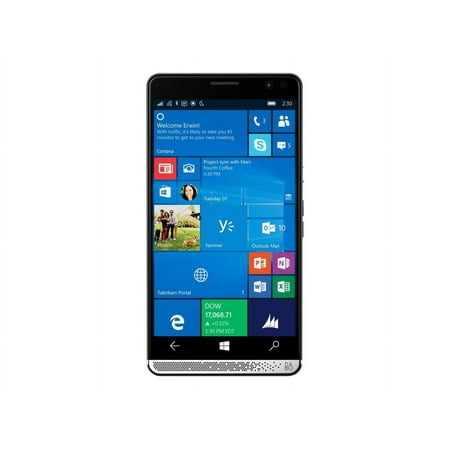 HP Elite x3 64 GB Smartphone, 6" Super AMOLED WQHD 1440 x 2560, 4 GB RAM, Windows 10, 4G, Graphite