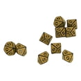 thumbnail image 2 of Yazoeia 10pcs Dice Set Polyhedral Dice Role Playing RPG Games Acrylic DND Board Game Accessory Dice D10 MY320-37239, 2 of 13