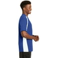 thumbnail image 3 of Sport-Tek Dry Zone Colorblock Crew-L (True Royal/White), 3 of 6