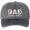 Black, variant on Dad Fishing Family Embroidered Baseball Cap Fishing Hook Fish Design Adjustable Dad Hat (ForestGreen)