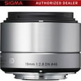 thumbnail image 2 of Sigma 19mm F2.8 EX DN Art (Silver) for Sony SE, 2 of 2