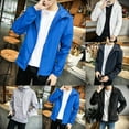 thumbnail image 6 of Men Waterproof Jacket Hooded Coat Outwear Lightweight Windbreaker Breathable, 6 of 11