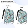 thumbnail image 4 of JUNZAN pirate with funny animals Pattern Travel Laptop Backpack for Men Women,Casual Daypack College Backpack Business Work Bag for Weekender Business Hiking -Small, 4 of 6