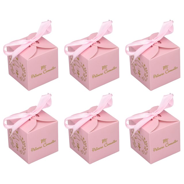 Caja de regalo para fiestas, 50 cajas de regalo, caja de regalo de papel, caja de regalo, confiabilidad excepcional