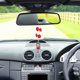 thumbnail image 4 of unbranded De Espejo Retrovisor Virgen Rojo En Resina Para Ambiente Espiritual De Auto, 4 of 8