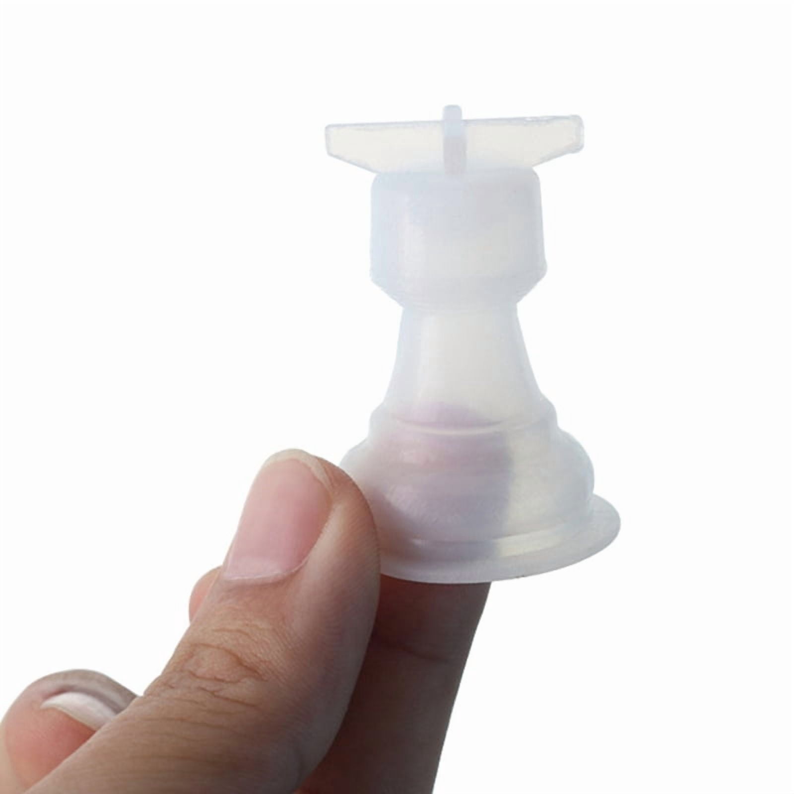 1 Set 3D Chess Pieces Crystal Epoxy Resin Mold Handmade Chessborad Casting Silicone Mould DIY Crafts Making Tool