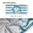 thumbnail image 3 of AuroraX Anti-Microbial Beach Towels Microfiber Bath Towels Sea Turtle Printing Travel,Beach, 3 of 7