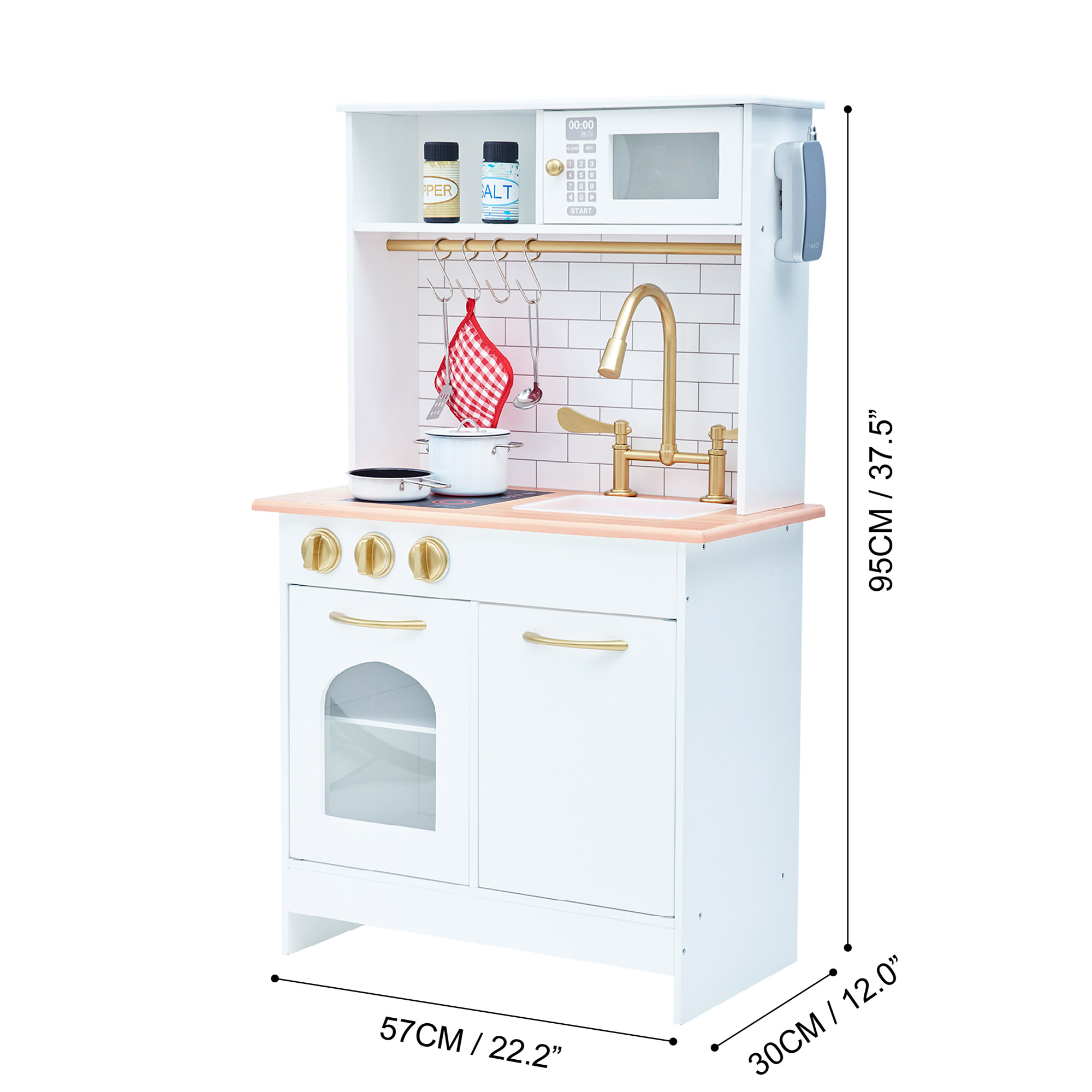 Teamson Kids Small Play Kitchen - Little Chef Boston photo 6