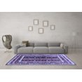 thumbnail image 3 of Ahgly Company Indoor Rectangle Oriental Blue Traditional Area Rugs, 5' x 7', 3 of 4