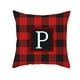 thumbnail image 1 of Funda de almohada de Navidad muñeco sin rostro enano gnomo duende celosía árbol de Navidad copo de nieve piel de melocotón impreso sofá funda de almohada Wmkox8yii HFSH4492, 1 of 1