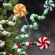 thumbnail image 2 of 4pcs Candy Cane Christmas Decoration Bells Lollipop Pendants Tree Xmas Ornaments Noel Party Navidad Decor for Home New Year Gift, 2 of 5