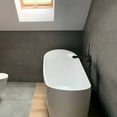 thumbnail image 3 of Kibi Cube Floor Mount Tub Filler With Hand Shower - Matte Black, 3 of 3