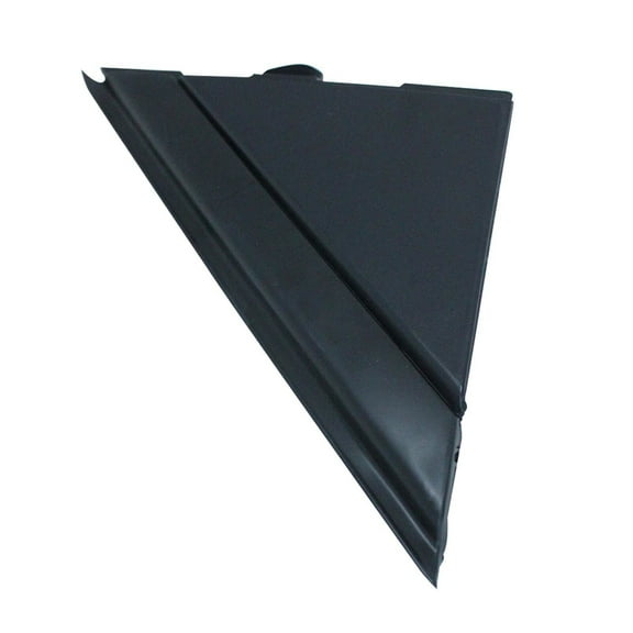 Right Side Door Mirror Flag Cover Molding Matte Black For 2012-2019 Fiat 500