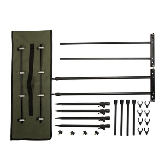 4 in 1 Fishing Rod Stand Holder with Carry Bag Fishing Equipment