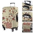 thumbnail image 5 of Pioneer Flower Floral Print Pattern Luggage Cover Fashion Suitcase Cover Baggage Covers Fit 25-28 Inch Luggage (Go Travel), 5 of 5