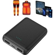 5V 20000mAh Portable Powerbank 5V 3A Dual USB Output, Portable Charger for Heated Jacket Heated Vest Heated Scarf Heated & Phone,1 P