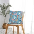 thumbnail image 5 of Pofeuu Cute Dog Print Double-sided plush pillowcase Square Throw Pillow Covers Pillows Cover for Living Room Bedroom Sofa Couch Cushion Cover（No pillow core）-16"x16", 5 of 7
