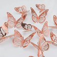 thumbnail image 4 of 3D Butterfly Decoration - 12 Pcs - Wall Decor DIY Home Decorations Removable Wall Decals Murals for Home Living Room Babys Bedroom Showcase Nursery Ar, 4 of 5