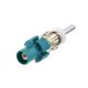 thumbnail image 2 of Adaptador de antena de coche Bingfu Fakra Z macho a conector DIN, 2 of 7