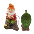 thumbnail image 3 of Mini Estatua De Gnomo: Mini Juego De Gnomos De Jardinería, Estatua De Gnomo De Jardín De 2 Piezas Y Juego De Accesorios, Decoraciones De Césped De Gnomos, 3 of 14
