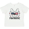 thumbnail image 3 of Inktastic Pawtriotic with French Bulldog  in American Flag Sunglasses Boys or Girls Baby T-Shirt, 3 of 5