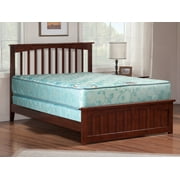 Wayton, 9-Inch Medium Firm Tight top Innerspring Fully Assembled Double Sided Mattress and 8-Inch Box Spring / Foundation, Good For The Back, Queen Size