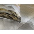 thumbnail image 3 of Ambesonne Egyptian Quilted Coverlet 3 Pcs, Pyramids with Clouds Image, King Size, Cream Orange, 3 of 4