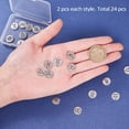 thumbnail image 4 of 24 colgantes de acero inoxidable 304 con los 12 signos del zodiaco y constelaciones., 4 of 7