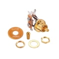 thumbnail image 4 of Selector de de interruptor dorado + anillo de de para piezas de guitarra eléctrica Yuyangstore Interruptor de palanca de guitarra de 3 vías, 4 of 8
