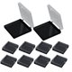 thumbnail image 2 of Caja De Almacenamiento De Uñas A Presión De 2x10 Piezas Para Salón De Uñas, Uñas Artificiales, Uso Doméstico, Negro, 2 of 8
