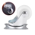 thumbnail image 6 of Universal Swivel Casters, 1" Material Handling Equipment Wheels, White 4 Pieces, 6 of 7