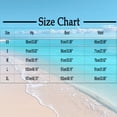 thumbnail image 3 of Sokhug 2026 New Womens High Waisted One-Piece Swimsuit Tie Back Top Wide Strap Slimming Bathing Suit, 3 of 5